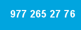 977 265 27 76 977 265 27 76